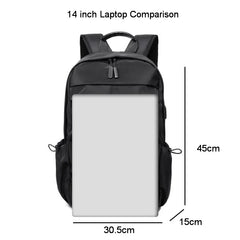 Waterproof Oxford Backpack Laptop Bag Large Capacity Travel Bag Student Bag