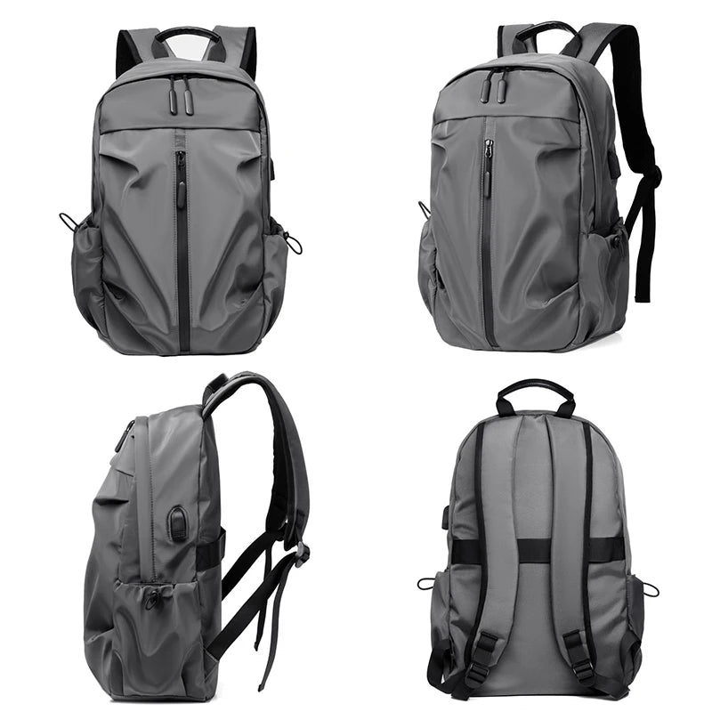 Waterproof Oxford Backpack Laptop Bag Large Capacity Travel Bag Student Bag