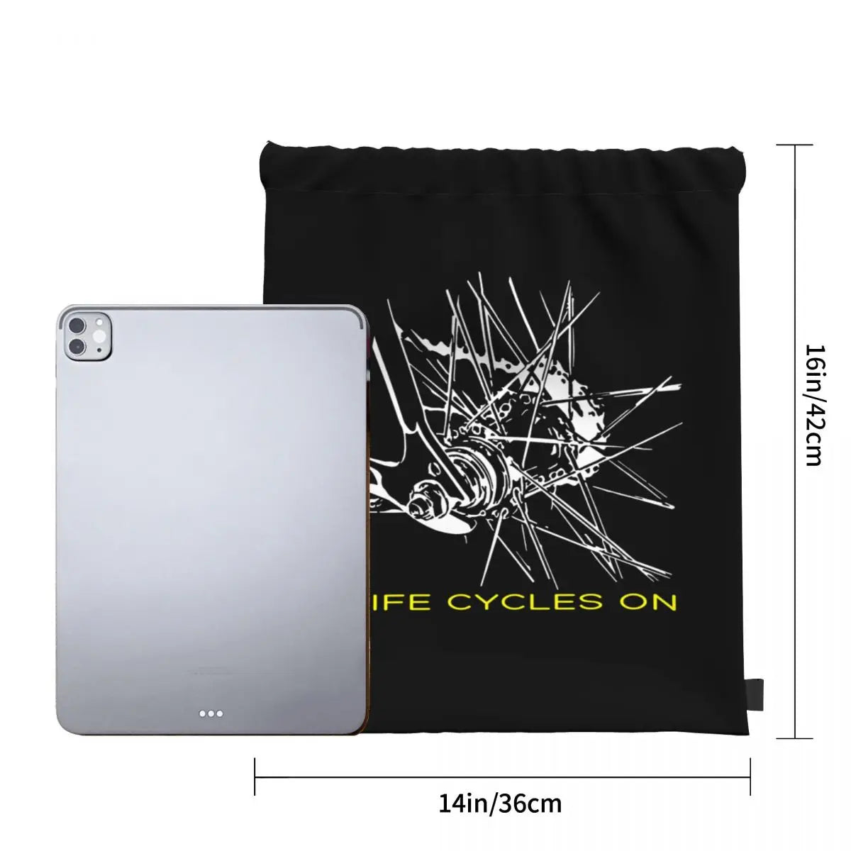 3D Printing Cycling Drawstring Bag Mountainbike Biker Gym Bag