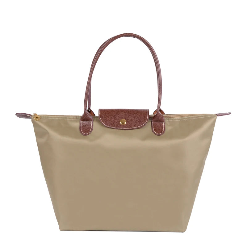 Waterproof Nylon Shoulder Bag Folding Beach Tote Bolsa Sac