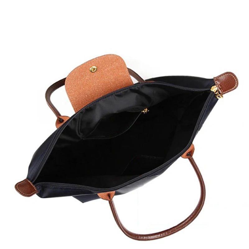 Waterproof Nylon Shoulder Bag Folding Beach Tote Bolsa Sac