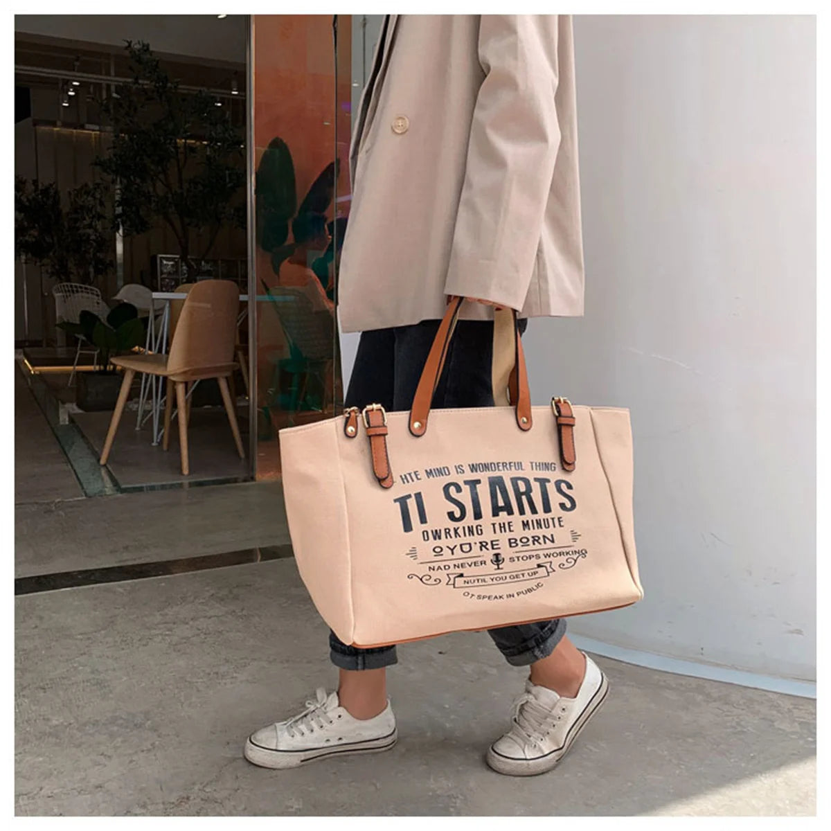 Famous Bag Obag Tote Bags Large Capacity Casual Bolsa