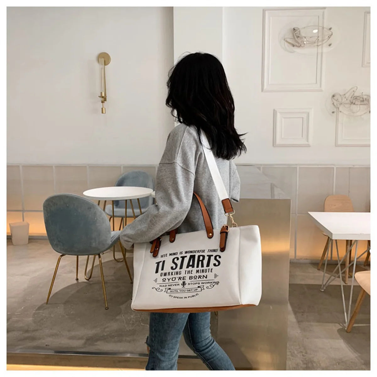 Famous Bag Obag Tote Bags Large Capacity Casual Bolsa