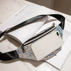 Neutral Outdoor Sport Laser Beach Fanny Pack Messenger Bag
