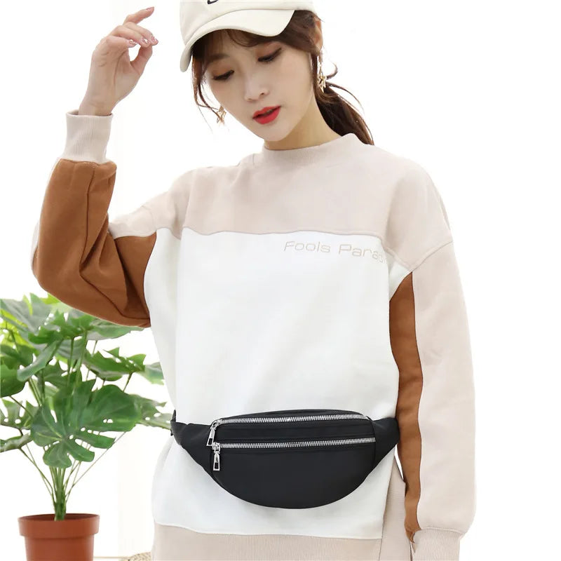 Waterproof Waist Pack Crossbody Chest Bag Sport Purse Pocket
