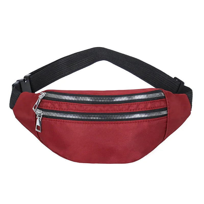 Waterproof Waist Pack Crossbody Chest Bag Sport Purse Pocket