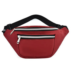 Nylon Fanny Pack Waist Bag Travel Sling Running Bags