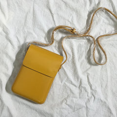 PU Leather Women Messenger Bag Small Crossbody Handbag