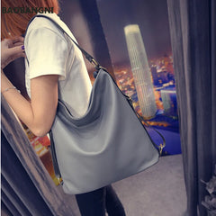 Autumn PU Leather Crossbody Bag Large Capacity Casual Handbag for Women