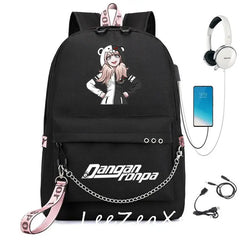 Anime Danganronpa monokuma Backpack - Kids Boys Girls School Bag