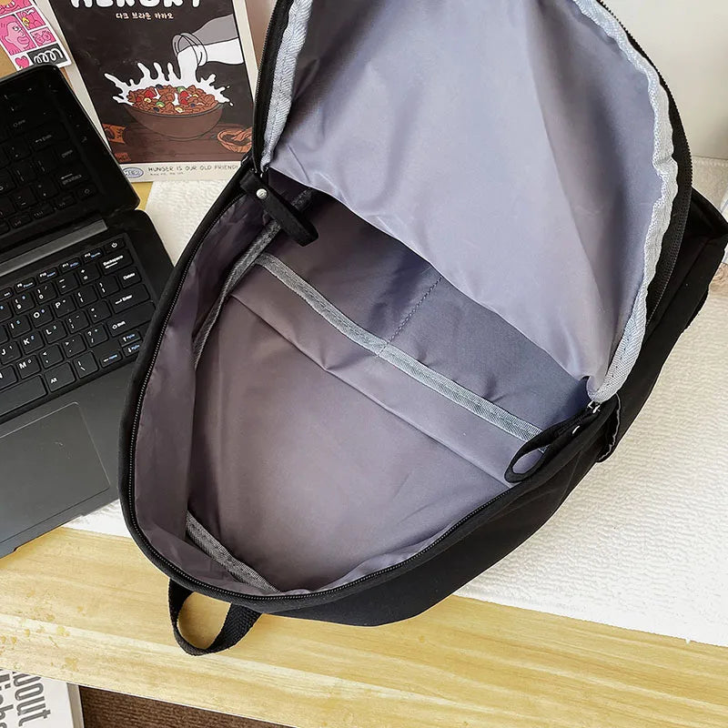 Canvas Women Backpack Shoulder Bag School Bag Girls