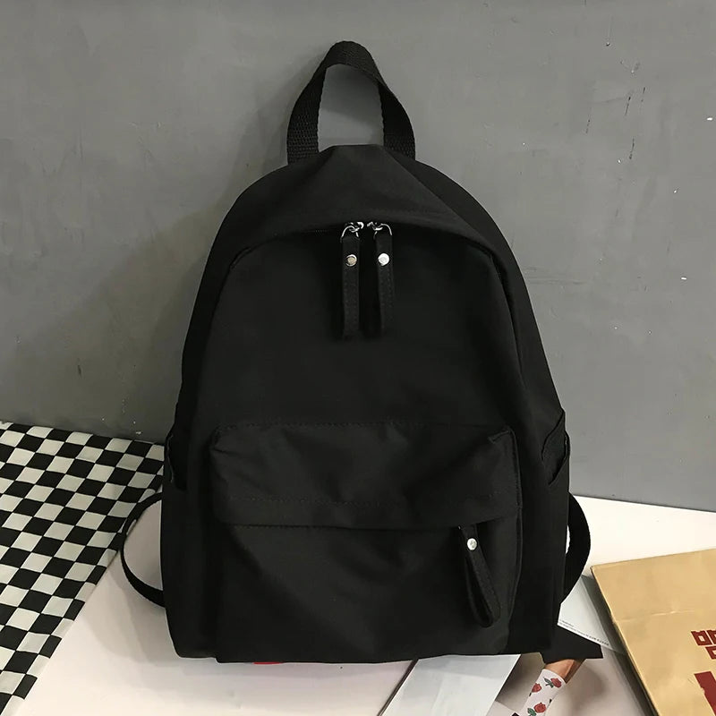 Anti-theft Canvas Women's Backpack with Shoulder Strap