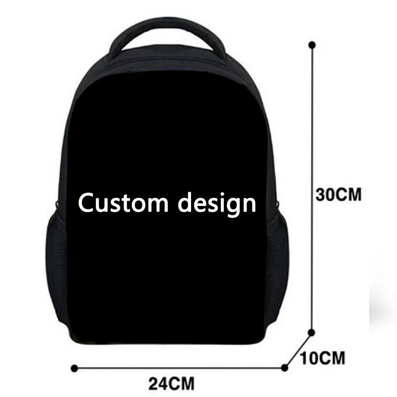 Kids School Bags Shark Ocean Pattern Student-Bags Children Book Bag