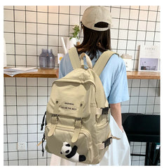 Waterproof Women Backpack Nylon Shoulder Bag Female Bagpack Large School Backpac