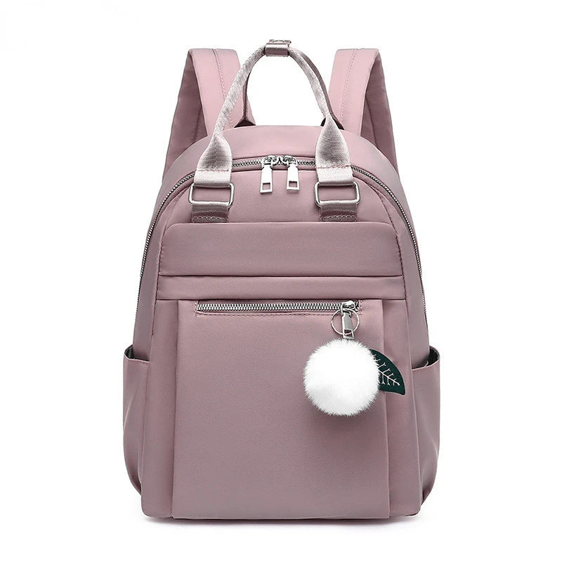 Women's Waterproof Nylon Backpack Travel Bag