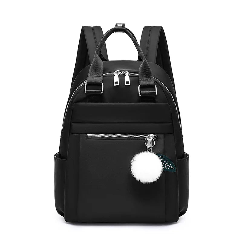 Women's Waterproof Nylon Backpack Travel Bag