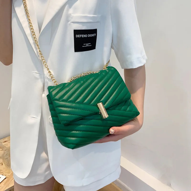 Foreign Style Women's Cross-body Bag Autumn Small Square Bag