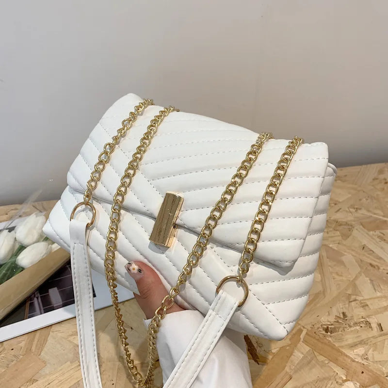 Foreign Style Women's Cross-body Bag Autumn Small Square Bag