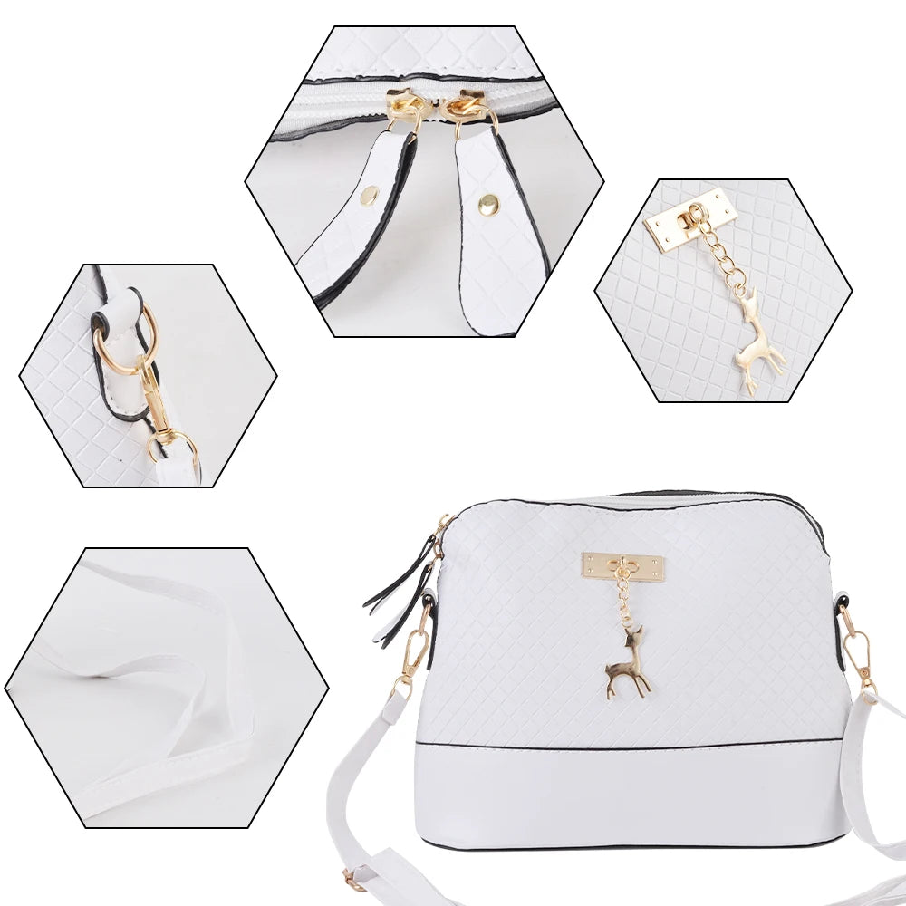 Deer Hot Messenger Bag Women Shoulder Handbag 23*9.5*18cm