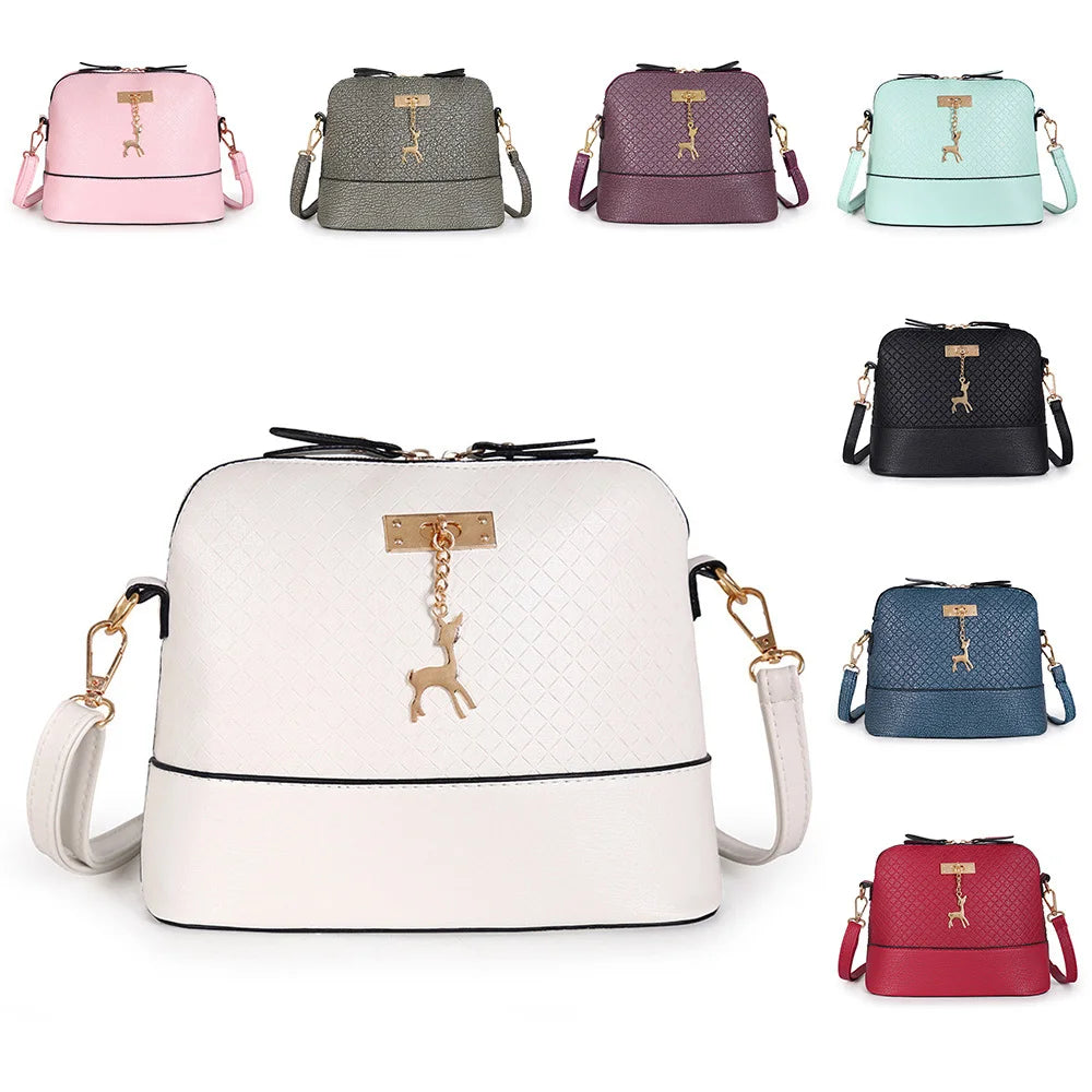 Deer Hot Messenger Bag Women Shoulder Handbag 23*9.5*18cm