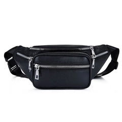 Women's PU Chest Bag Waterproof Crossbody Pouch