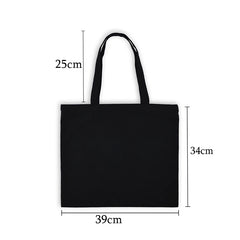 Dancing Ballet Print Women Canvas Tote Bag - Lady Shopper Handbag