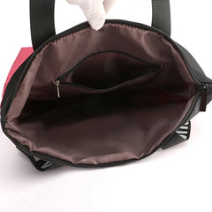 Women's Waterproof Nylon Shoulder Bag Large Capacity Tote