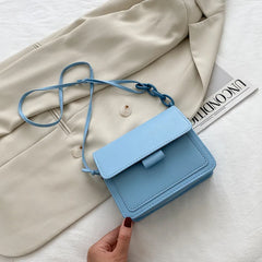 Small Crossbody Bag PU Leather Lightweight Messenger