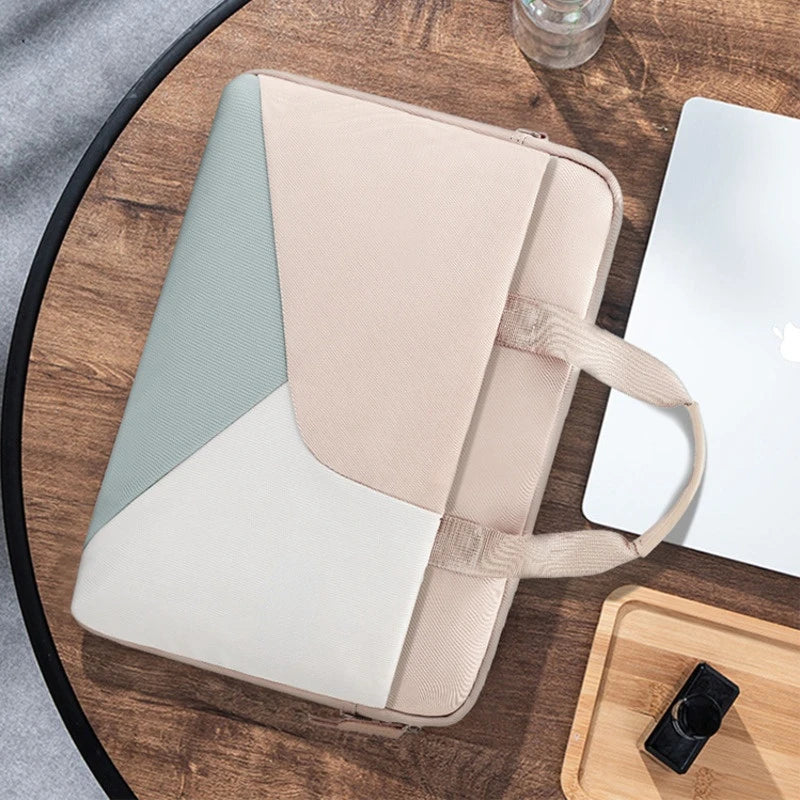 Women's Laptop Bag for MacBook 13 14 15.6 Inch, Crossbody Shoulder Briefcase