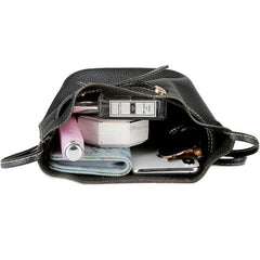 Bucket Shoulder Bag Women Crossbody Bag Drawstring Handbag