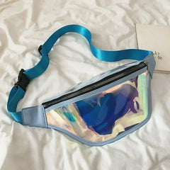 Waterproof Transparent Women Fanny Pack Clear Waist Bag