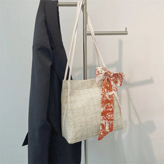 Large Shoulder Bag Canvas for Women