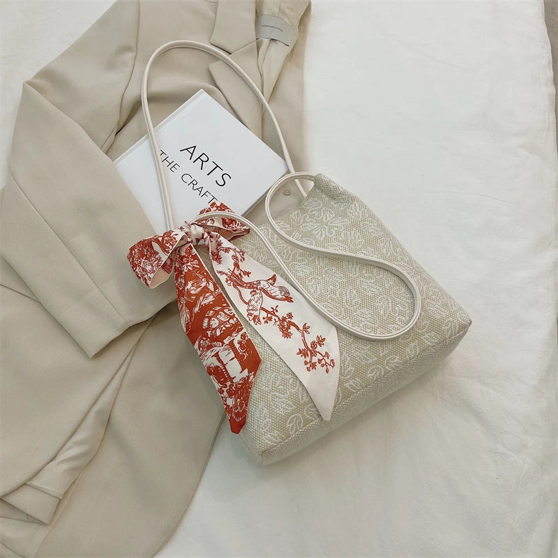 Large Shoulder Bag Canvas for Women