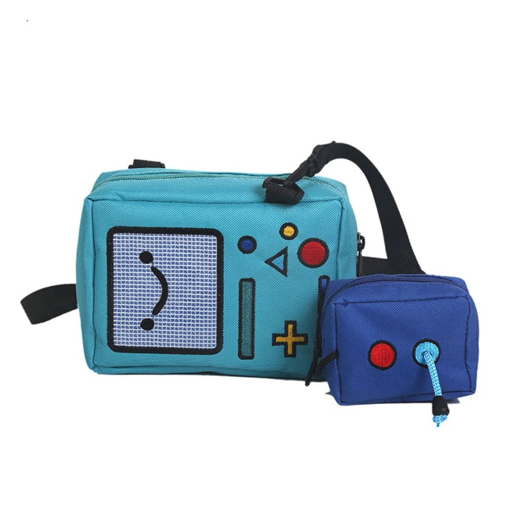 Canvas Crossbody Bags for Women Casual Small Shoulder Bag Handbag Zipper