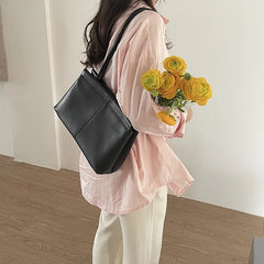 Casual Women's One Shoulder Bag Large-Capacity PU Leather High Messenger Travel