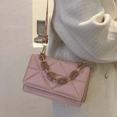 Chain Shoulder Bags Women Underarm Bags Ladies Handbags Casual Tote