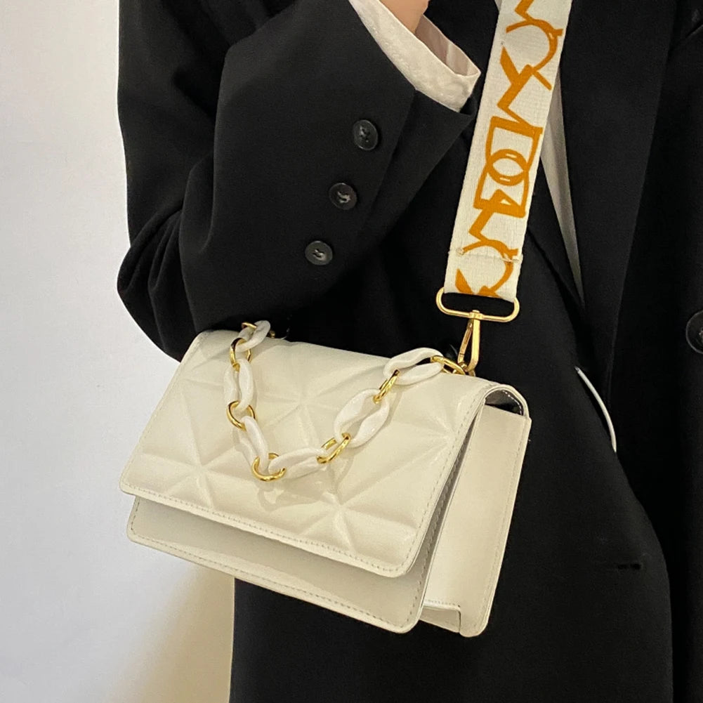 Chain Shoulder Bags Women Underarm Bags Ladies Handbags Casual Tote