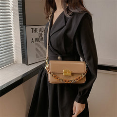 Chain Shoulder Crossbody Bag for Women Small Hand Bag