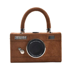 Funny Box Crossbody Bag Leather Shoulder Bag