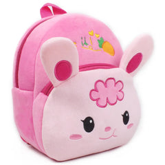 3D Cartoon Print Plush Kids Backpack Boys Girls School Bags