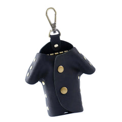 Clothes Shape Key Holder Keychain PU with Metal Hook Keys Storage Bag
