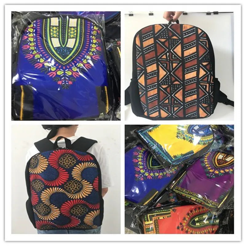 Colorful Horse School Bag for Teenager Girls Primary Kids Backpack