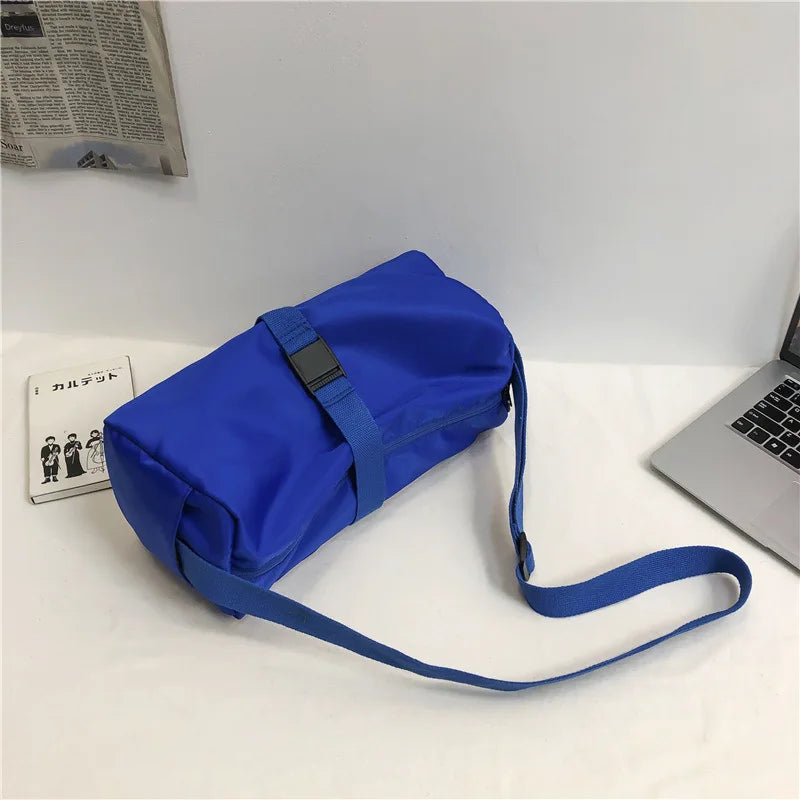 Nylon Shoulder Bag Cross Body Handbags Solid Crossbody Bag