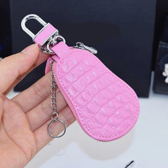 Cow Leather Key Wallet Cartoon animal Car Key Pouch