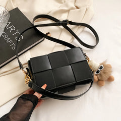 Woven Cross Bag Shoulder Bag Ladies Messenger Bag Tote Bag