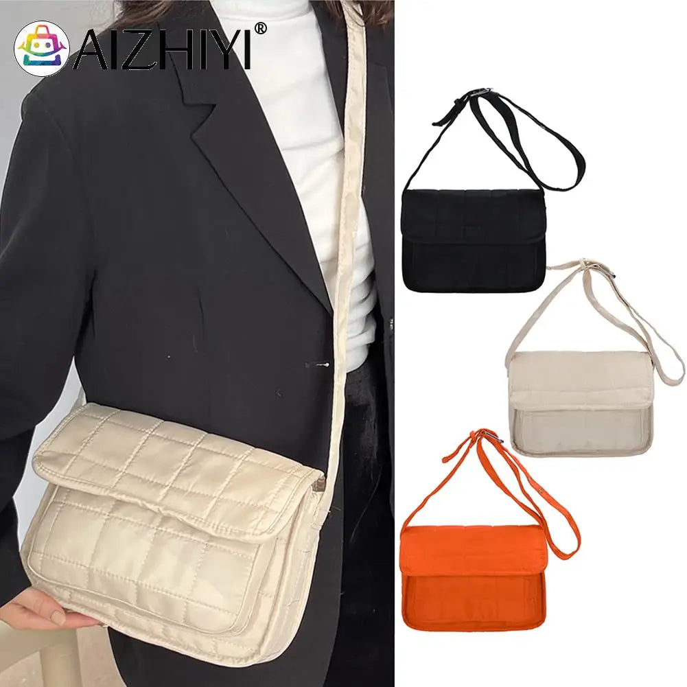 Embroidered Rhombus Crossbody Bag Women Handbags