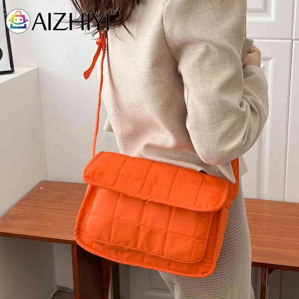 Embroidered Rhombus Crossbody Bag Women Handbags