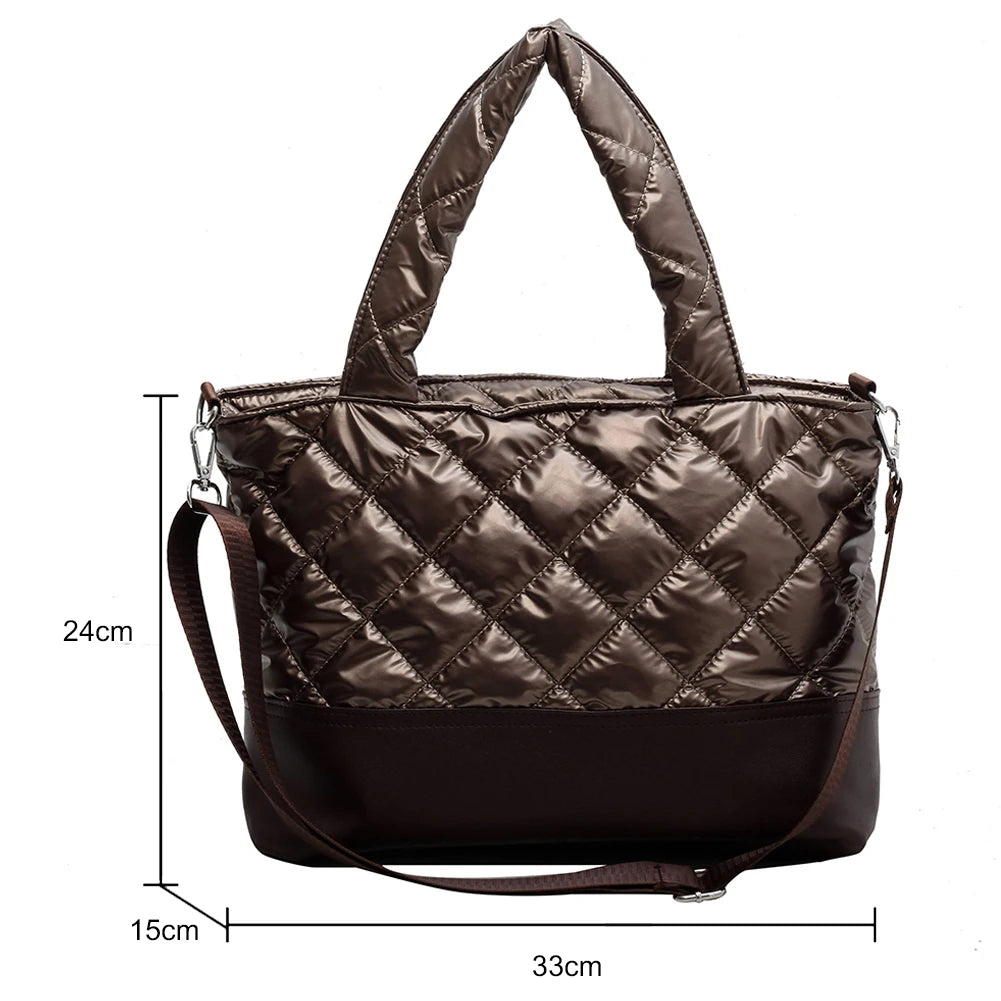 Crossbody Bags Autumn Winter Women Tote Messenger Bag Large Capacity