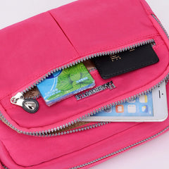 Women's Waterproof Nylon Shoulder Bag Small Crossbody Bag Female