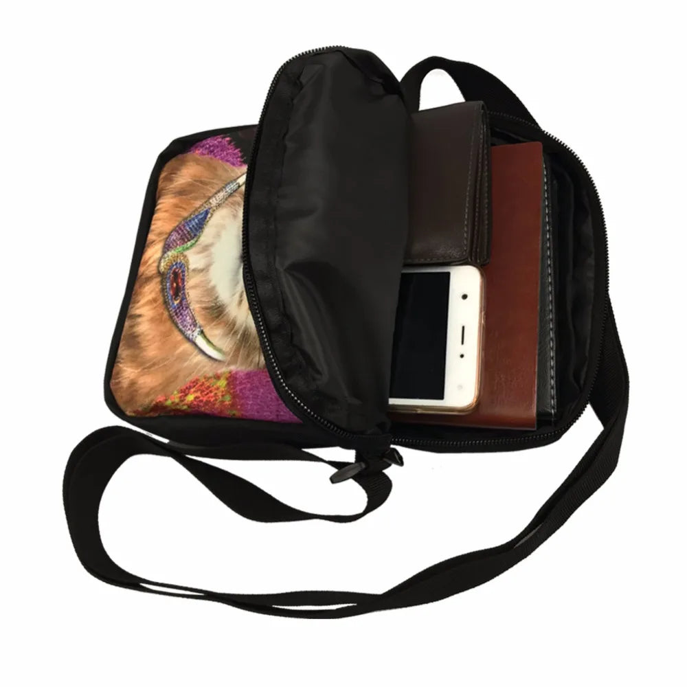 Halloween Mini Messenger Bag Women's Crossbody Handbag